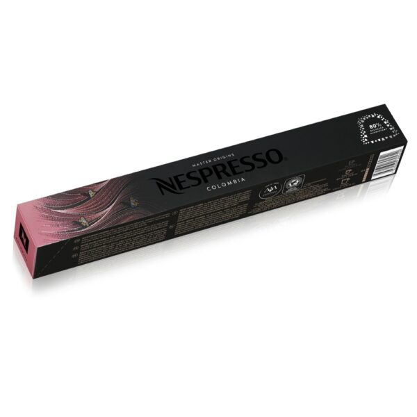 Nespresso Colombia Original Line 10 Lungo Kaffeekapseln Rosa 110 ml Fruchtig & aromatisch